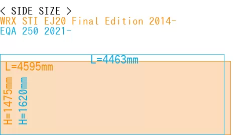 #WRX STI EJ20 Final Edition 2014- + EQA 250 2021-